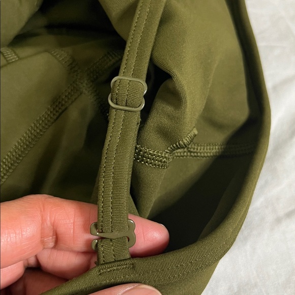 Old Navy PowerSoft Cami Bodysuit Women's Large NWT Olive - Picture 11 of 15